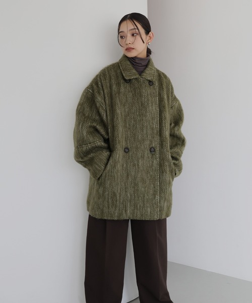 セール】シャギーミドルコート（ピーコート）｜hellam（へラム）の