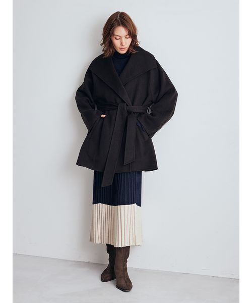 今期新作 新品未使用 オンライン完売 ミラオーウェン ビッグカラー