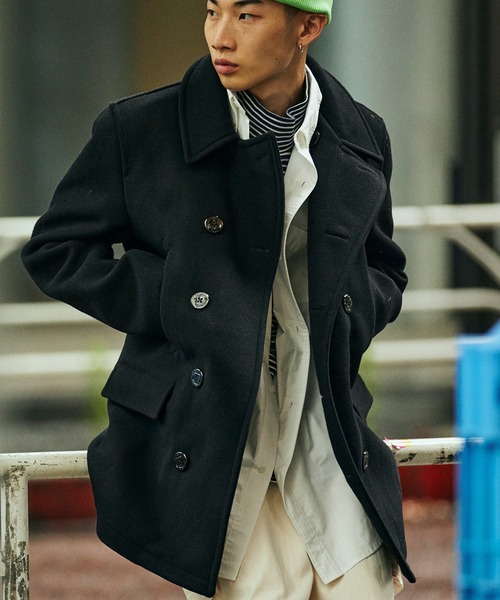 FIDELITY（フィデリティ）の「10B PEACOAT / メルトン10ボタン