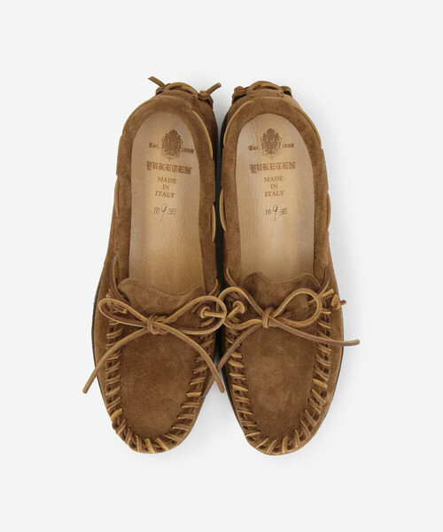 ユケテンYuketen◇ヒョウ柄モカシンシューズレオパードデッキシューズ