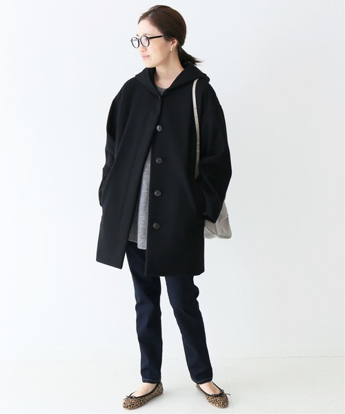 SLOBE IENA（スローブイエナ）の「ソフトメルトンショートフードコート