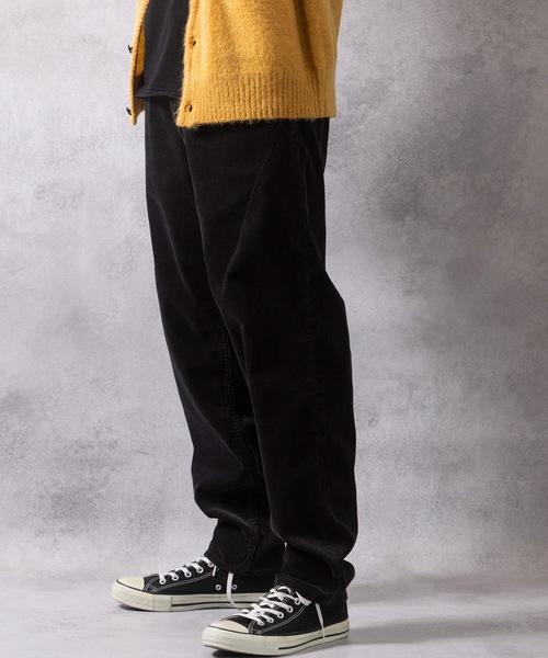 WIDE TAPERED CORDUROY PANTS(WASHED) / テーパード ウォッシュド