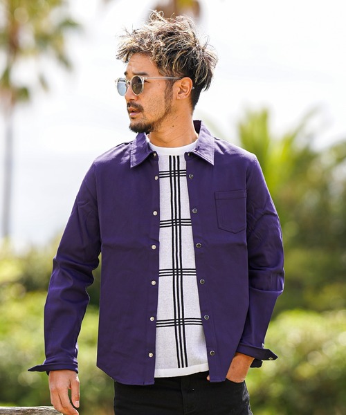 プレーンCロングシャツ（シャツ/ブラウス）｜adamsJUGGLER（アダムス