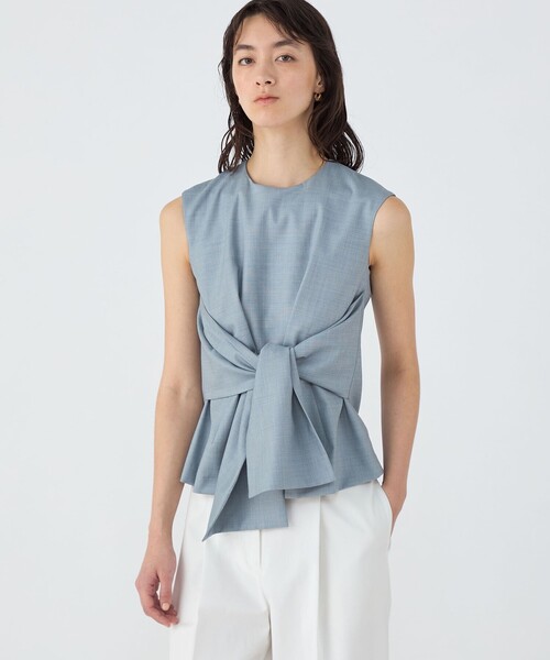 セール】シャイニーシャーク ウエストリボンブラウス（シャツ/ブラウス