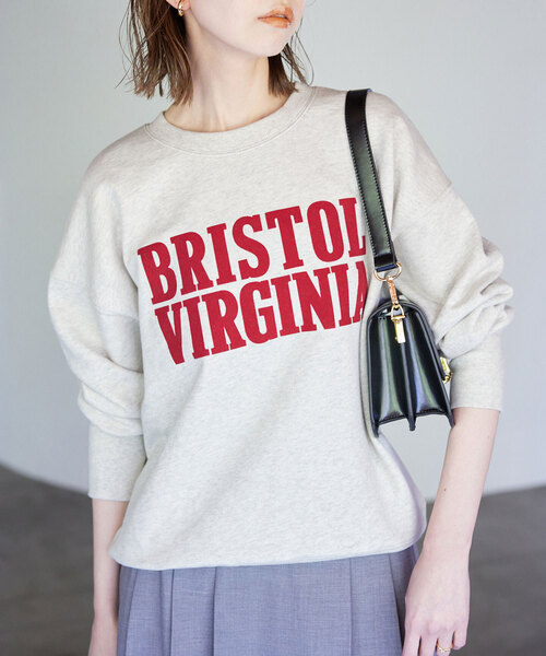 SLOBE IENA（スローブイエナ）の「BRISTOL VIRGINIA スウェット