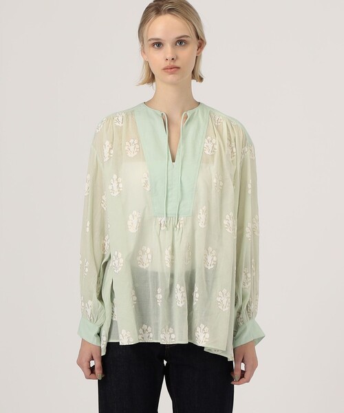 ne Quittez pas COTTON VOILE SEDUM ブラウス（シャツ/ブラウス）｜NE