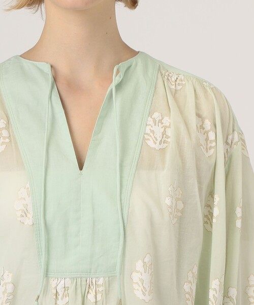 ne Quittez pas COTTON VOILE SEDUM ブラウス（シャツ/ブラウス）｜NE