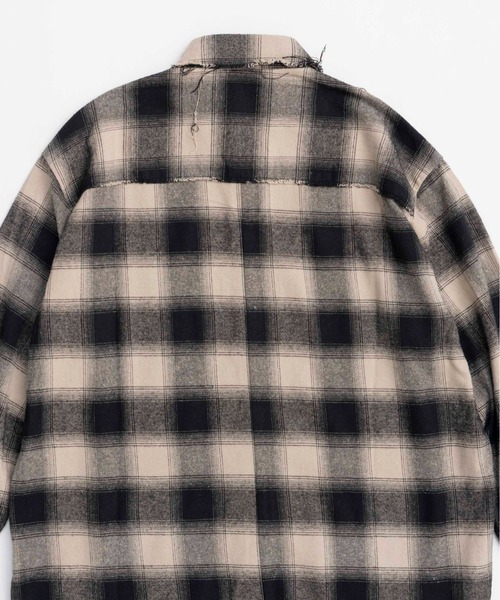 Checkered Shirt/チェックシャツ【MAISON SPECIAL/メゾンスペシャル