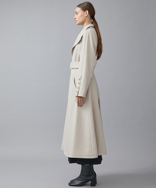 ELIN/エリン)】《STUDIOUS別注》ハイネックコート（ステンカラーコート