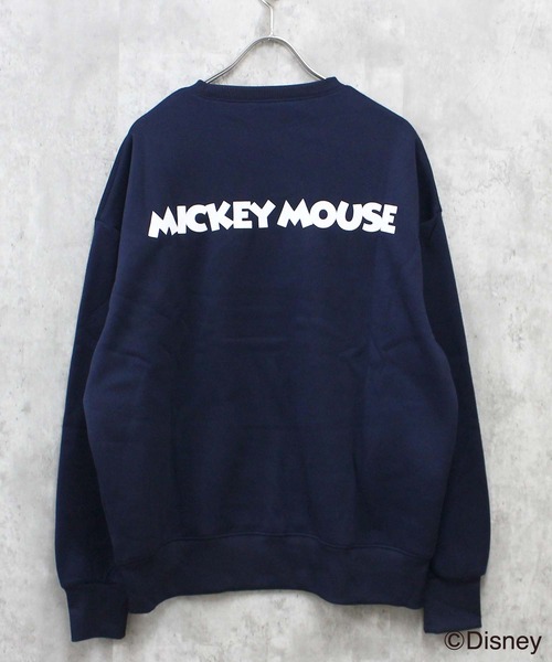 Disney/ディズニー】MICKEY ミッキーマウス 裏起毛 オーバーサイズ
