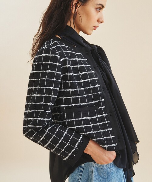 GRACE CONTINENTAL（グレースコンチネンタル）の「シャイニーツイード