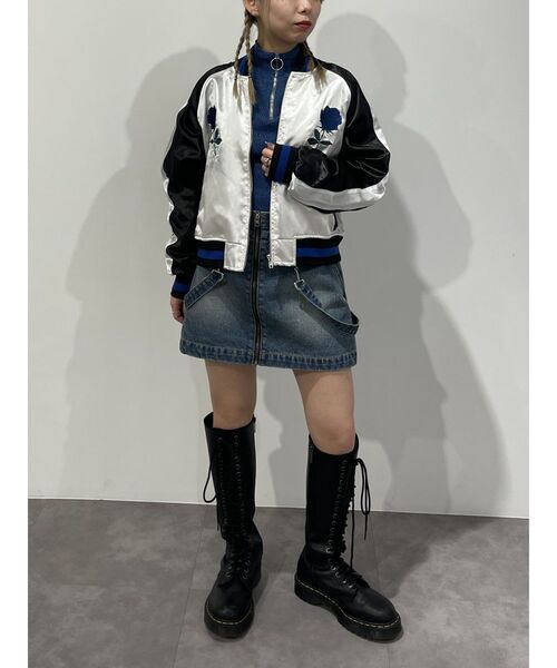 jouetie（ジュエティ）の「ローズエンブロイダリースカジャン【別注