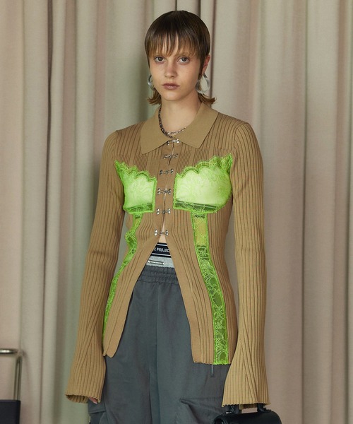 PRANK PROJECT（プランクプロジェクト）の「レーストリムシャツ / Lace