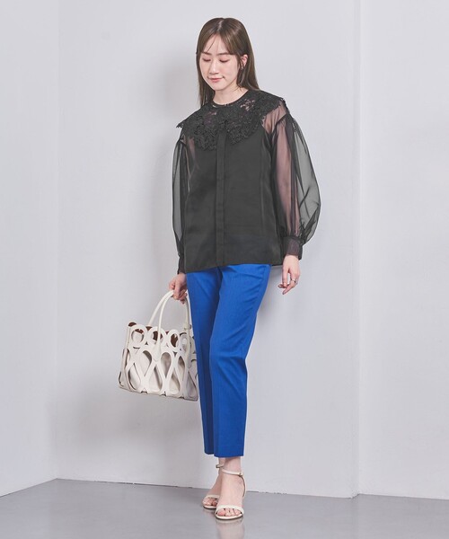 UNITED ARROWS（ユナイテッドアローズ）の「レースカラー オーガンジー