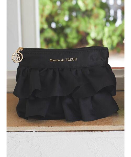 Maison de FLEUR（メゾンドフルール）の「フリルポーチ（ポーチ）」 - WEAR