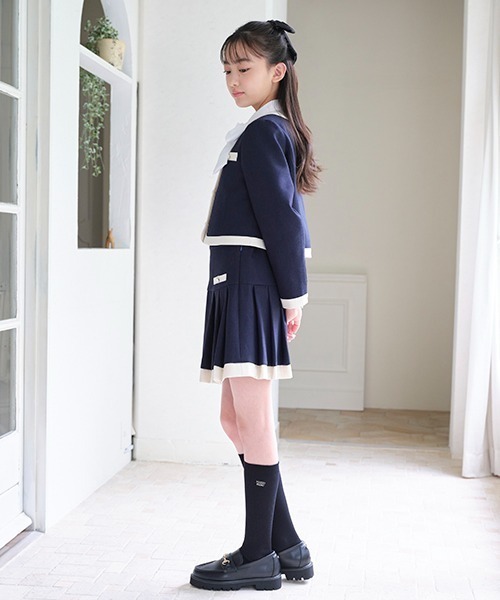 mezzo piano Junior（メゾピアノジュニア）の「バイカラーセットアップ