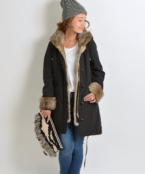 SHIPS for women（シップスフォーウィメン）の「ラビットファーモッズ