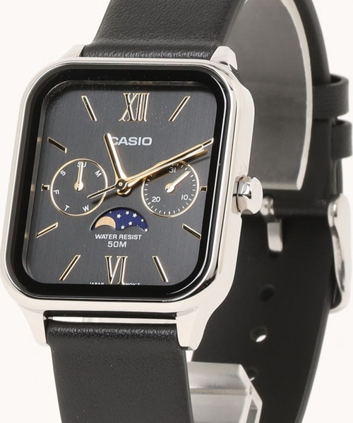 セール】CASIO カシオ/ 腕時計 ムーンフェイズ アナログ クォーツ
