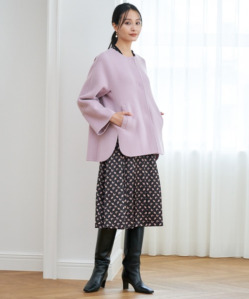 ANAYI（アナイ）の「シャルムリバークルーショート コート（その他