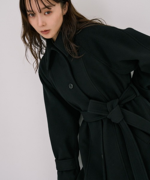 ZOZOランキング1位獲得！》【オンライン限定】2wayウールロングコート