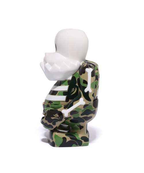 BAPE X BOUNTY HUNTER - ABC CAMO SKULL-KUN FIGURE（フィギュア）｜A