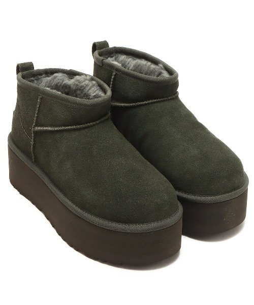 UGG（アグ）の「UGG W CLASSIC ULTRA MINI PLATFORM / アグ