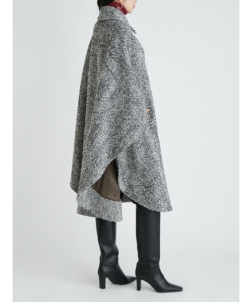 Mila Owen（ミラオーウェン）の「ビッグカラーケープコート（その他