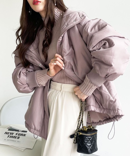 セール】フェイクダウンモンスターパーカー（ダウンジャケット/コート