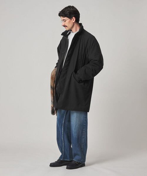 セール】＜Steven Alan＞ ブラッシュド パデッド スタンド コート