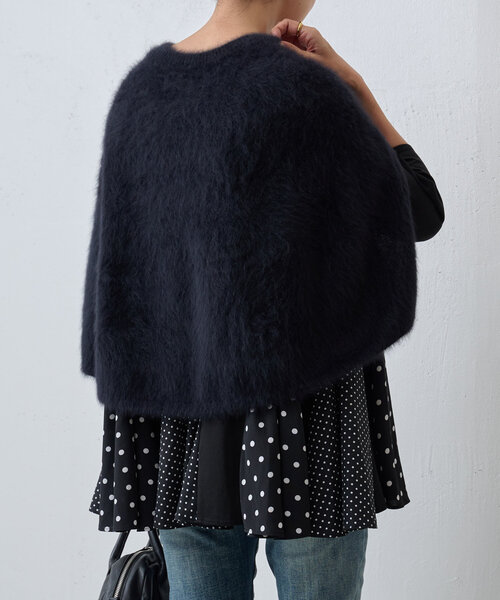 BEARDSLEY（ビアズリー）の「ファーニットポンチョ（ニット/セーター