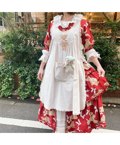 く*ん様 PINK HOUSE ダブリエ リバーシブル苺総柄 く*ん様 PINK HOUSE