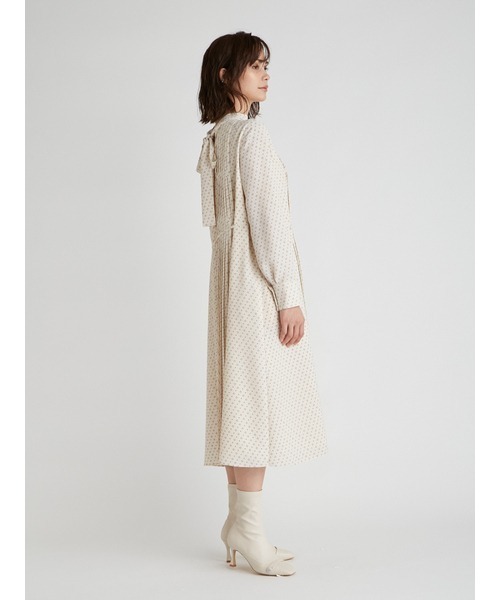 CELFORD（セルフォード）の「◇ボウタイAラインプリーツワンピース