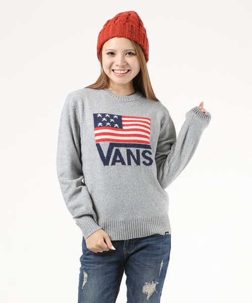 VANS（バンズ）の「VANS/バンズ アメリカンフラッグニット VA18FW-GK02