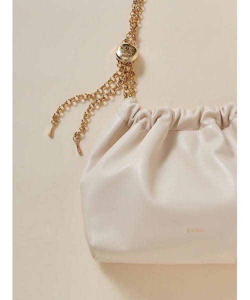 SNIDEL（スナイデル）の「ドロストチェーンバッグ（ショルダーバッグ