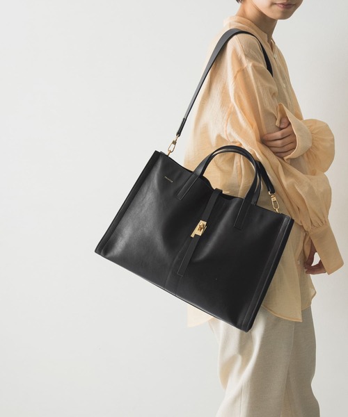 最終価格【新品/¥42,900】 ORSETTOカウレザー トートバッグ