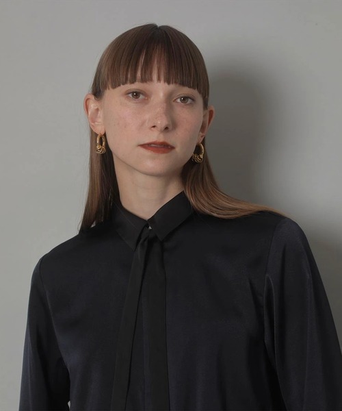 ナロータイブラウス（シャツ/ブラウス）｜CADUNE（カデュネ）の