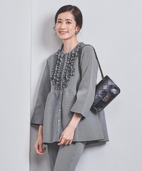 UNITED ARROWS（ユナイテッドアローズ）の「ミニフリル ジャカード