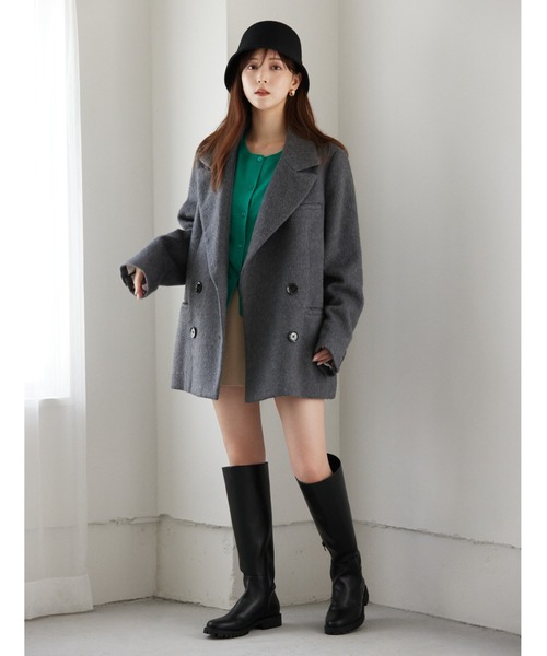 SNIDEL（スナイデル）の「オーバーボックスジャケットコート（その他