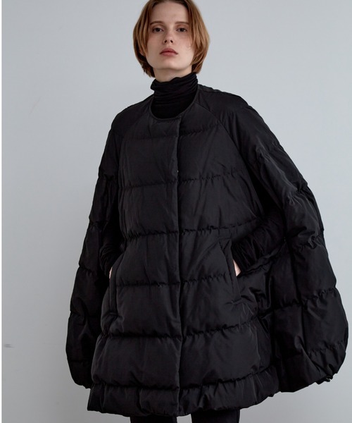 パッフィーダウンケープ（ダウンジャケット/コート）｜LE PHIL