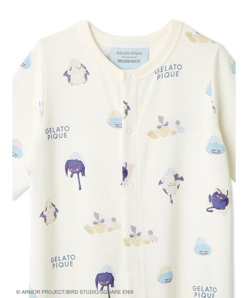 ドラゴンクエスト】【ベビー】アソートモンスター総柄ロンパース