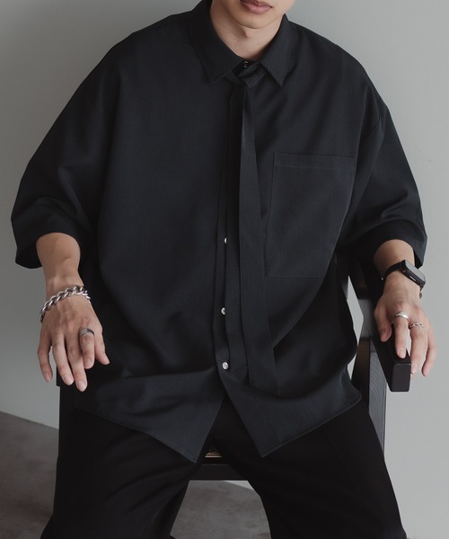 シルバーボタンタイシャツ（シャツ/ブラウス）｜epnok（エプノック）の