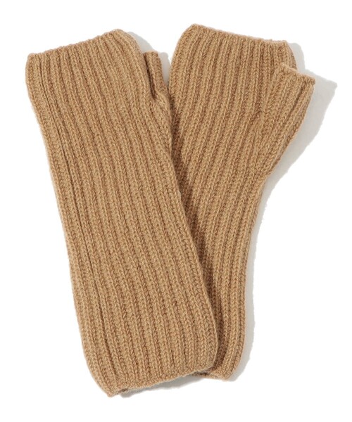 セール】Johnstons of Elgin カシミヤ リブニットグローブ（手袋