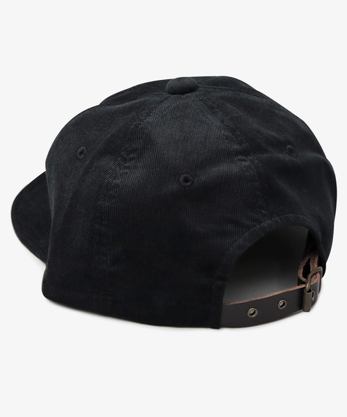 セール】細コーデュロイ チェーン刺繍 アンパイアキャップ（キャップ