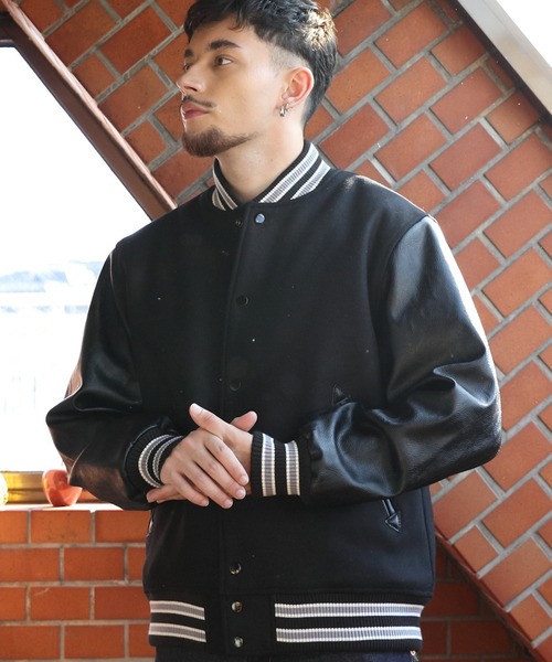 HOUSTON（ヒューストン）の「HOUSTON メルトンスタジャン（スタジャン