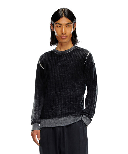 DIESEL（ディーゼル）の「メンズ ニット オールオーバープリント