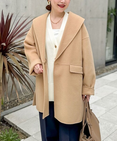 SUPER140リバーショールコート（その他アウター）｜NOLLEY'S Sophi