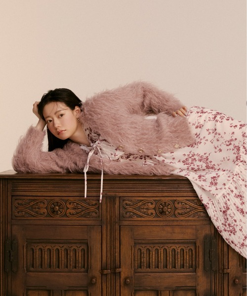 SNIDEL（スナイデル）の「シャギーカーディガン（カーディガン/ボレロ