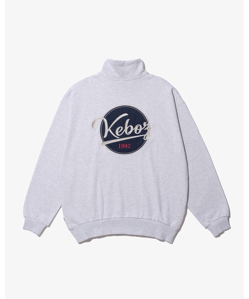 KEBOZ（ケボズ）の「BB LOGO HALF ZIP SWEAT PULLOVER（スウェット