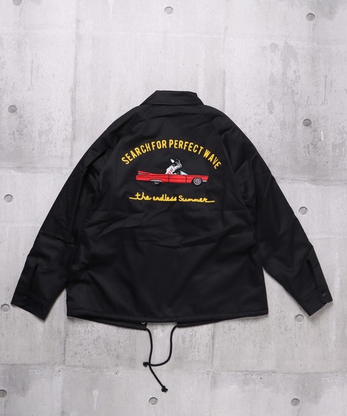 TES CAR CLUB BOA COACH JKT / 裏ボアコーチジャケット（ナイロン