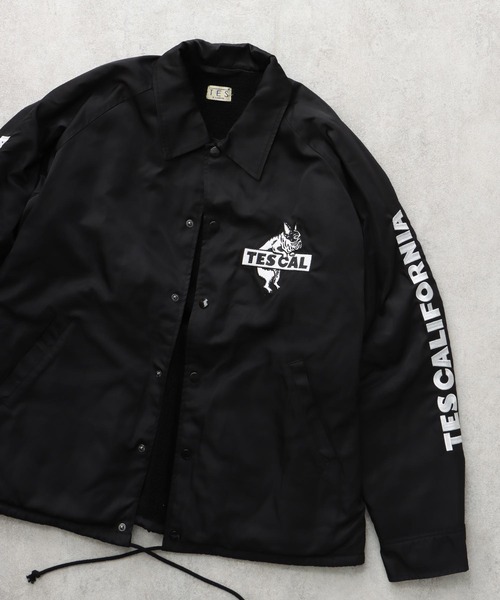 TES BOX LOGO BOA COACH JKT / 裏ボアコーチジャケット（ナイロン